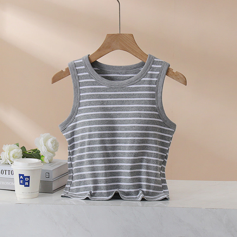 Fbella Stripe Padded Cami Top